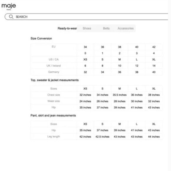 Maje Party Sequin Black Culottes - Picture 11 of 11